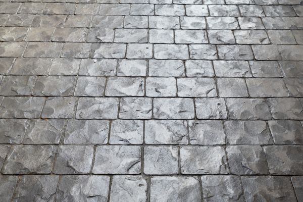 Concrete Driveway Stamping in Newport Beach