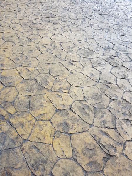 Stamped Concrete Paving in Newport Beach