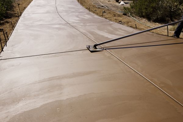 Outdoor Concrete Staining in Newport Beach